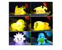 Lámpara Pokemon Pikachu Luz Led Cálida Decoración Niños X1