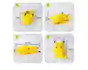 Lámpara Pokemon Pikachu Luz Led Cálida Decoración Niños X1
