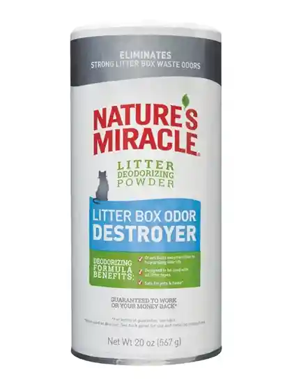 Natures Miracle Destroyer Polvo Arenera 30oz