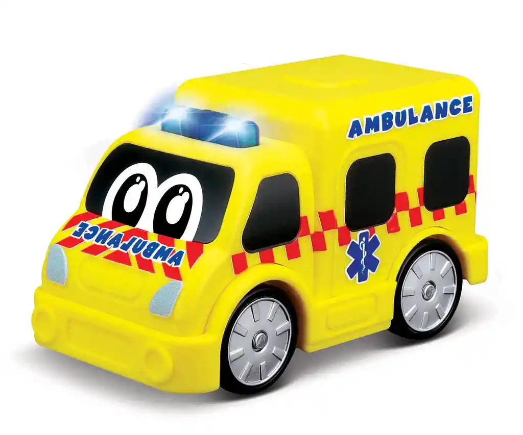 Ambulancia De Juguete Con Luces Y Sonidos Para Niños Y Bebés