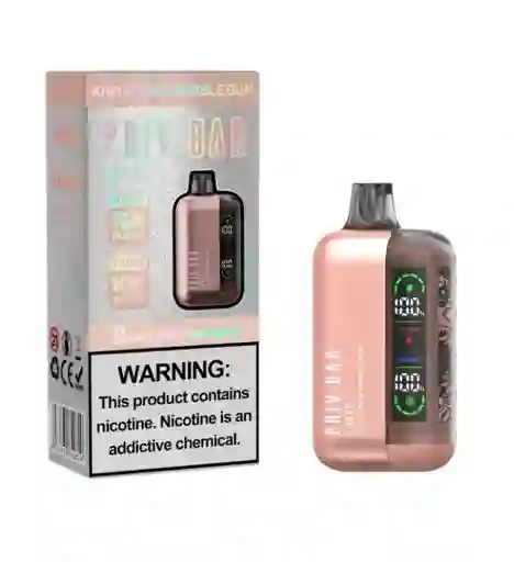 Priv Bar Turbo 15.000puff - Peach Berry Ice