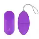 Huevo Vibrador Con Control 7 Variaciones Easy Toys Morado 3.5cm