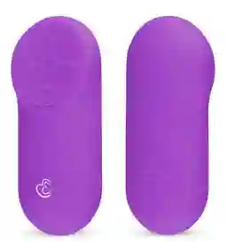 Huevo Vibrador Con Control 7 Variaciones Easy Toys Morado 3.5cm