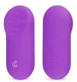 Huevo Vibrador Con Control 7 Variaciones Easy Toys Morado 3.5cm