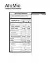 Creatina Monohidratada Atomic 120 Servicios