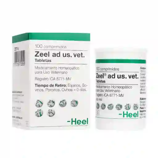 Zeel Ad Us. Vet Tabletas