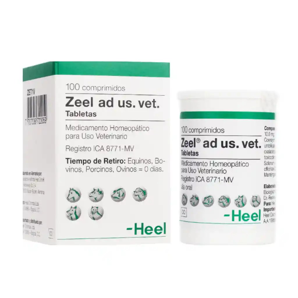 Zeel Ad Us. Vet Tabletas