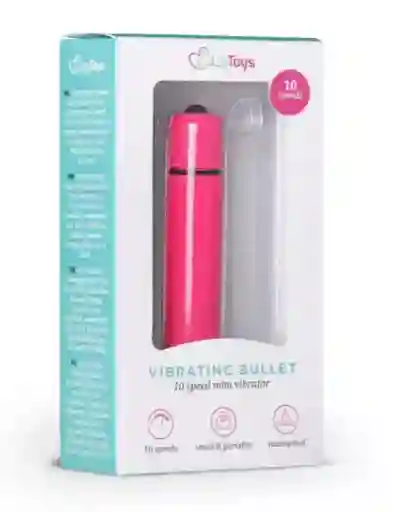 Balita Vibradora Bullet 10 Velocidades Easy Toys Pink