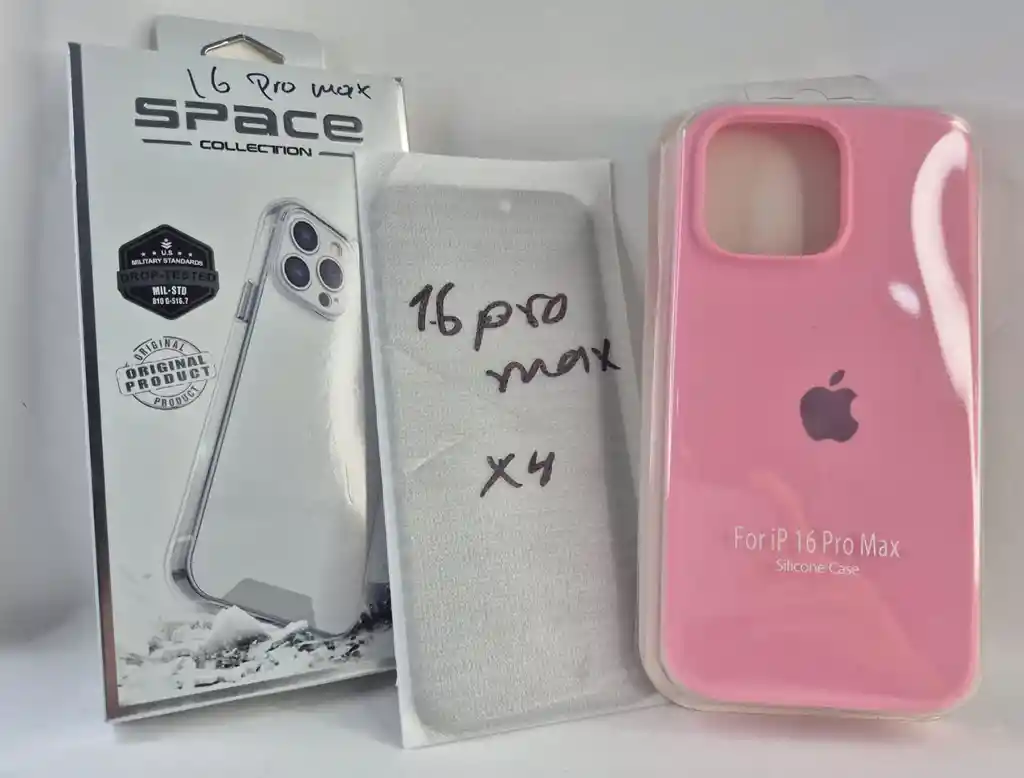 Combo Femenino Protector Iphone 16 Pro Max