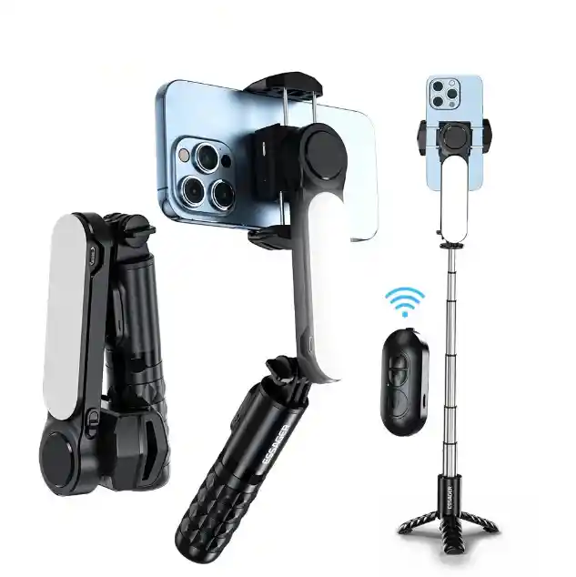 Trípode Selfi Estabilizador Recargable Gimbal Pro Q09