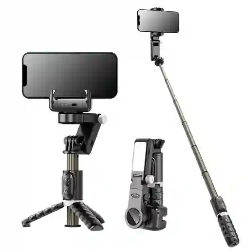 Trípode Selfi Estabilizador Recargable Gimbal Pro Q09