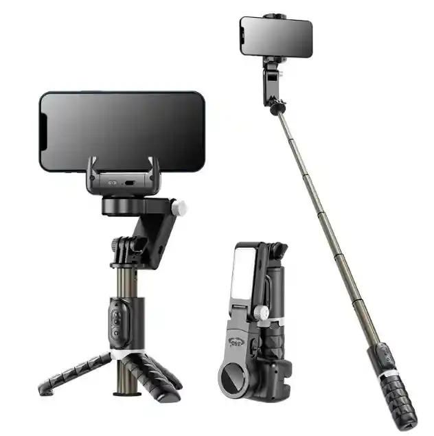 Trípode Selfi Estabilizador Recargable Gimbal Pro Q09