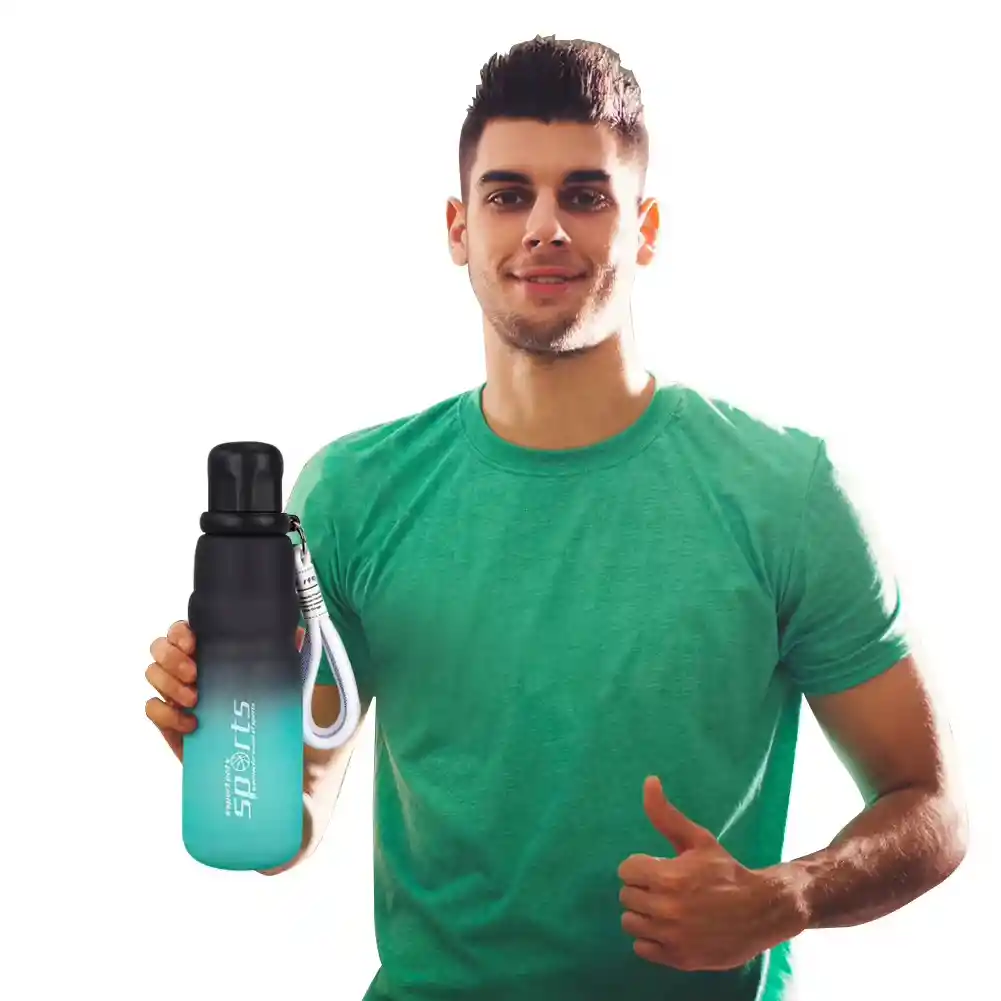 Botella Hidratación Botilito 750ml Gimnasio Ciclismo Deporte - Verde