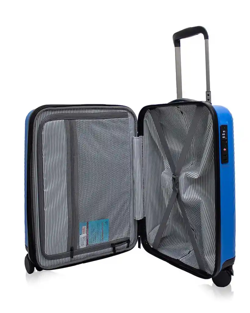 Maleta Rigida Cabina Swing Azul