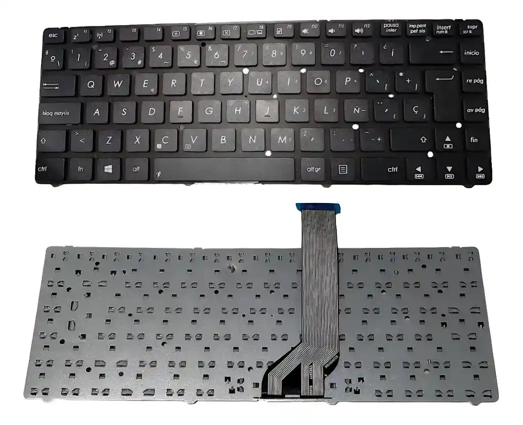 Teclado Repuesto Para Portatil Asus K45v/r400v/r400/a45vd