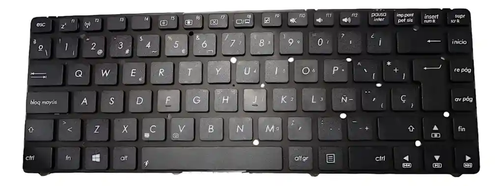 Teclado Repuesto Para Portatil Asus K45v/r400v/r400/a45vd