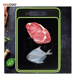 Tabla De Picar Descongela Alimentos Carnes 4 En 1 Multifuncional Innovo Home