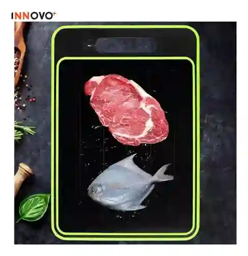 Tabla De Picar Descongela Alimentos Carnes 4 En 1 Multifuncional Innovo Home