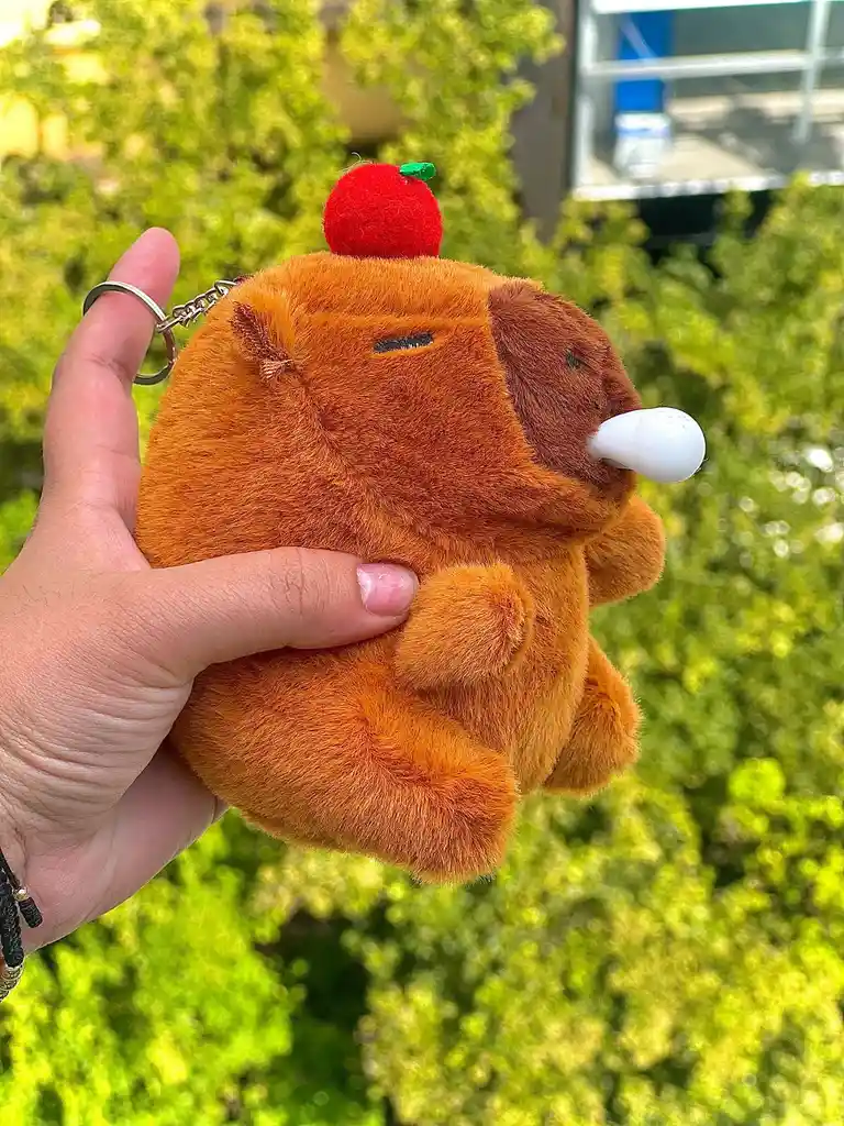 Peluche Llavero Capibara De 17cm