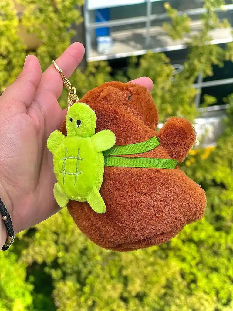 Peluche Llavero Capibara De 17cm