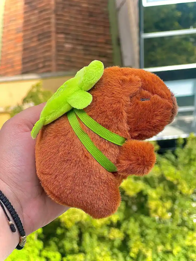 Peluche Llavero Capibara De 17cm