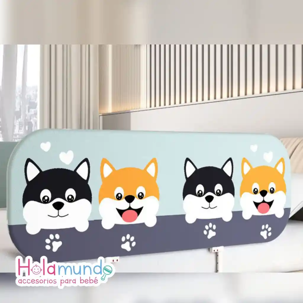 Baranda De Seguridad Plegable Para Cama O Cuna