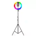 Aro De Luz Led Rgb Colores 33cm Mj33