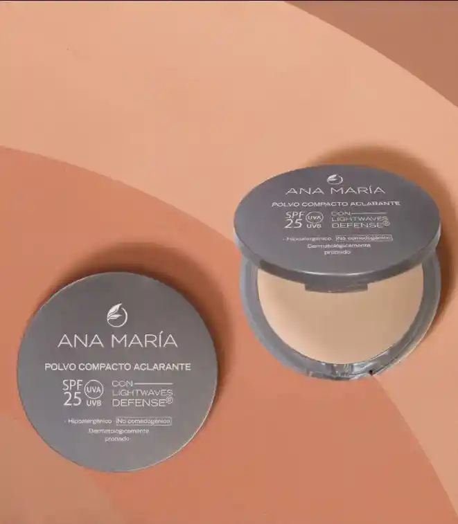 Polvo Compacto Aclarante Y Humectante ( Cocoa )