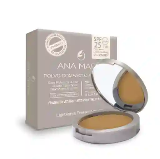 Polvo Compacto Aclarante Y Humectante ( Cocoa )
