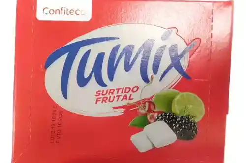 Chicles Tumix Surtido Frutal X100 U
