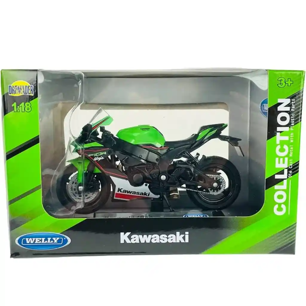 Moto De Colección A Escala Coleccionable Kawasaki Ninja Zx-10r