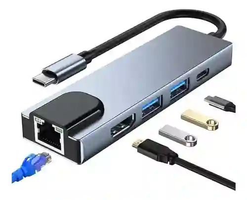 Convertidor 5 En 1 Tipo C