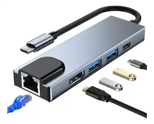 Convertidor 5 En 1 Tipo C