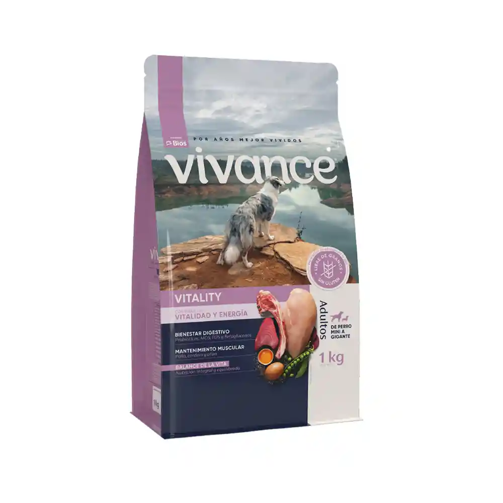 Vivance Vitality Perros Adultos 1 Kg