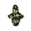 Hoodie S Bisonte Camuflado Verde