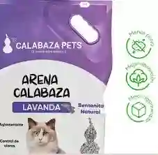 Arena Para Gatos Calabaza Lavanda 10kl