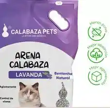 Arena Para Gatos Calabaza Lavanda 10kl