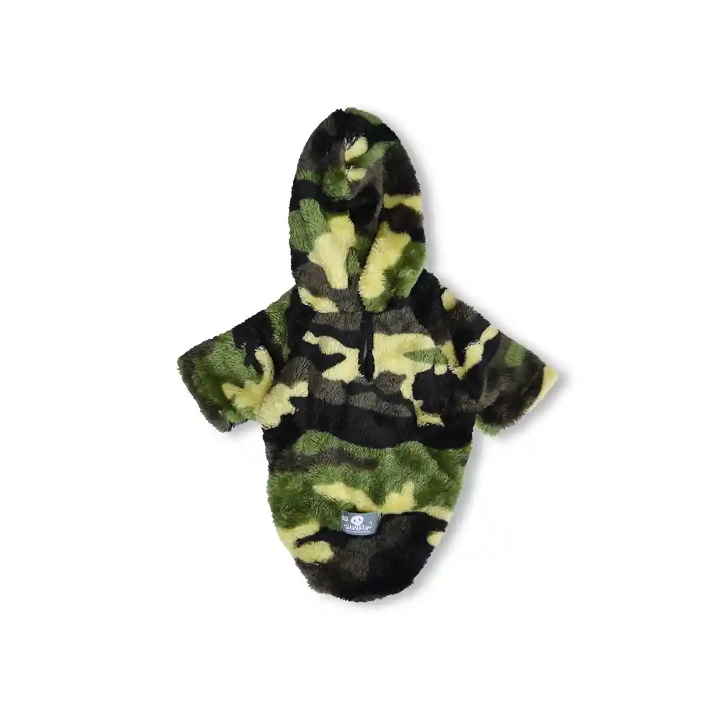 Hoodie L Bisonte Camuflado Verde