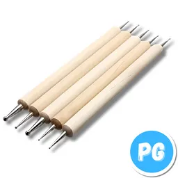 Paquete De Repujadores De Madera X6 Unds Surtidos