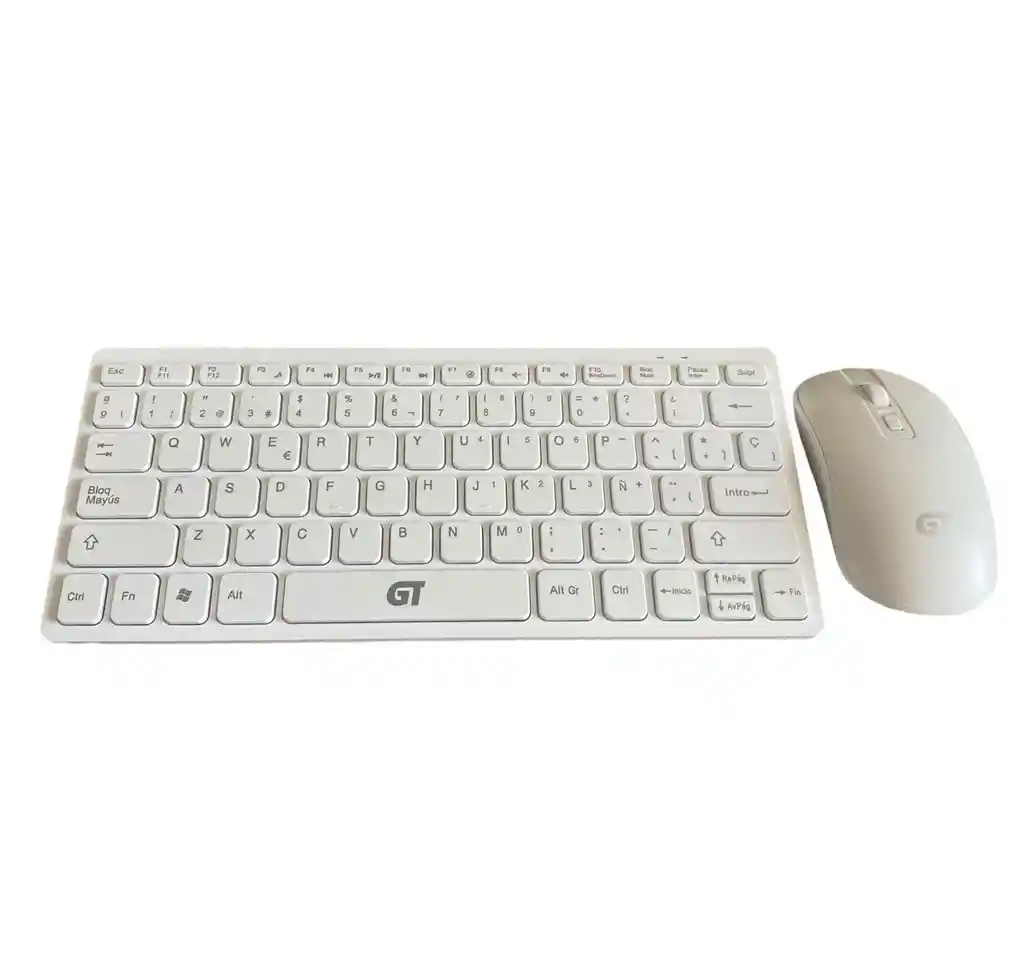 Combo Teclado Y Mouse Inalámbrico Pequeño