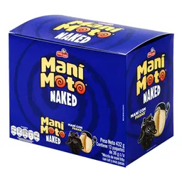 Mani Moto Salado Con Pasas X12 U
