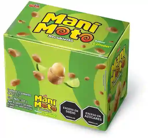 Mani Moto Limón Crunchy X12 U