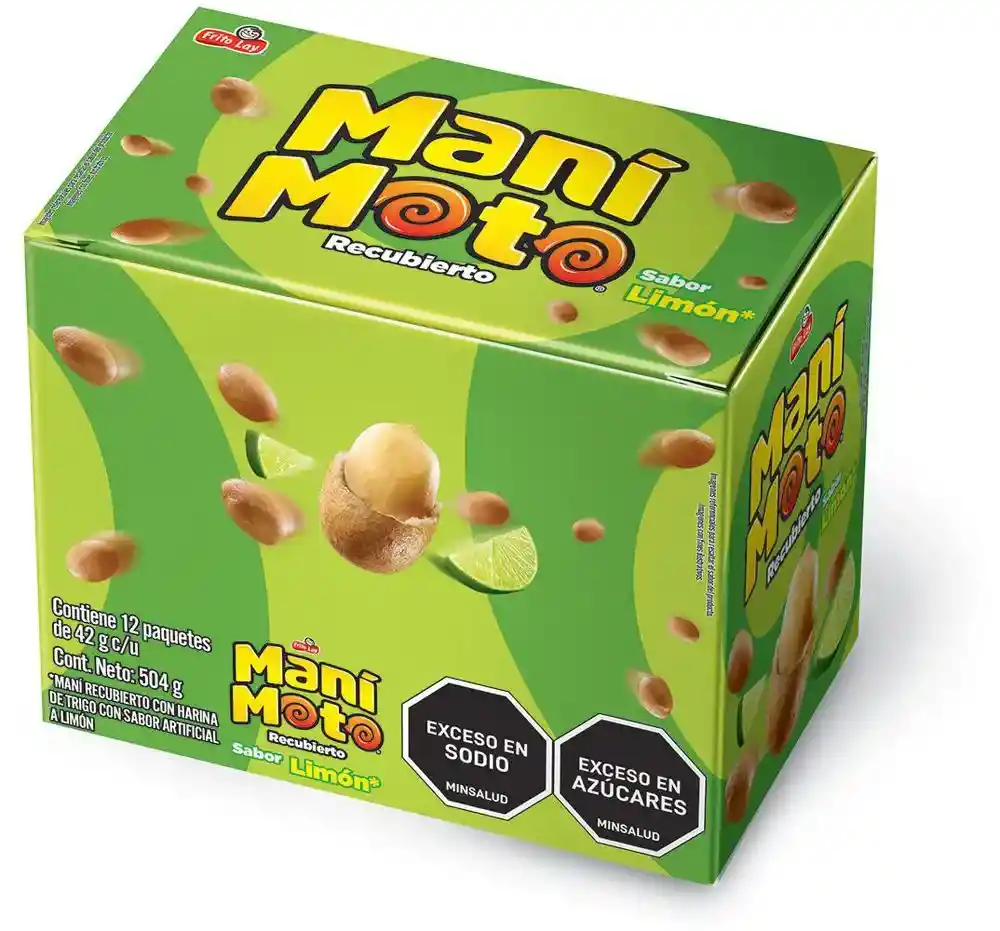 Mani Moto Limón Crunchy X12 U