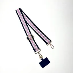 Strap Celular Chic Rosa Negro