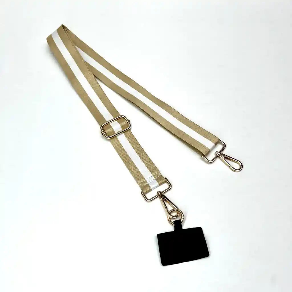 Strap Celular Clasic Beige