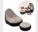 Sofá Sillón Genérico Puff Con Reposapiés Inflable.