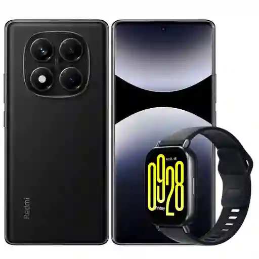 Celular Redmi Note 14 Pro 256gb /8gb Negro + Watch 5 Active Blk