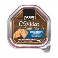 Evolve Gato Classic Bandeja Pollo X 3,5 Onzas