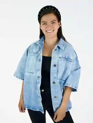 Chaqueta Para Mujer Denim - The Oracle Azul U