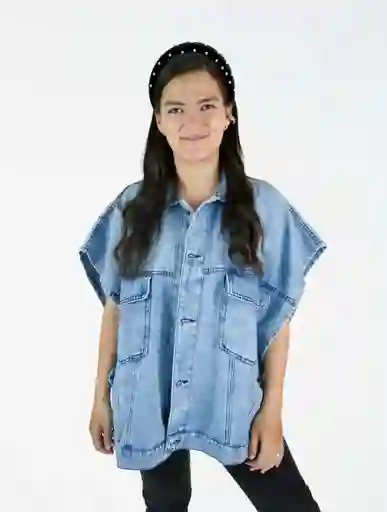 Chaqueta Para Mujer Denim - The Beat Azul U